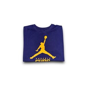 Phoenix Suns Nike Air Jordan jump man t-shirt purple XL